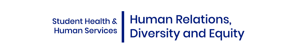 SHHS | Human Relations, Diversity and Equity - top banner