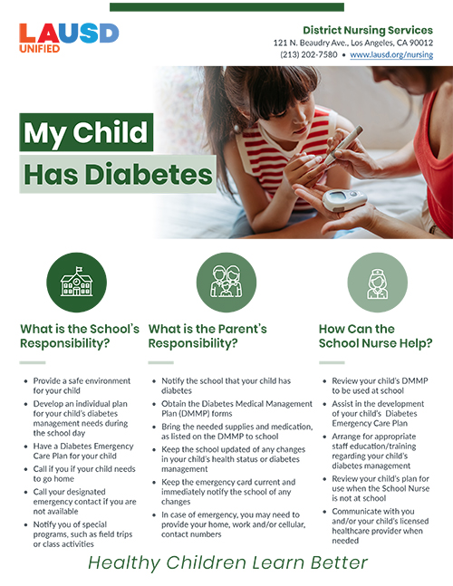 My Child Has Diabetes
