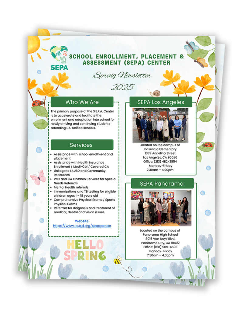 SEPA Newsletter April 25