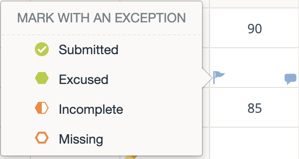new exception value
