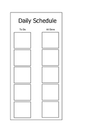 Visual Schedules 