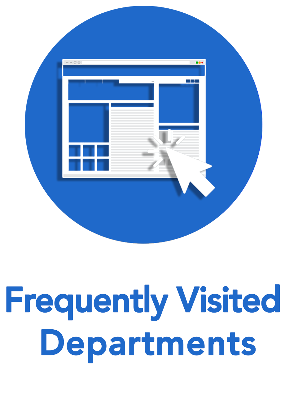 Frequently Visited Departments 