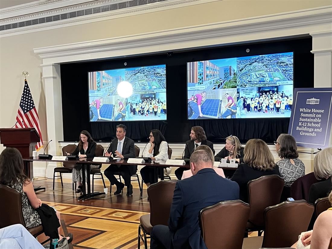 Chief Eco-Sustainability Officer, Mr. Chrysiliou, provides remarks at the White House Summit