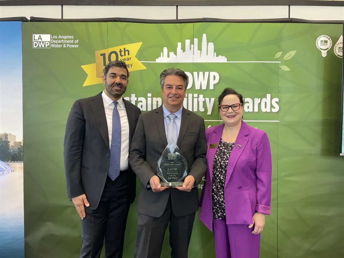 2025 LADWP Award Ceremony with Christos Chrysiliou