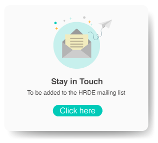 HRDE - Stay in Touch - Mailing List - button
