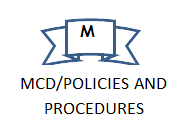 MCD POLICIES AND PROCEDURES 