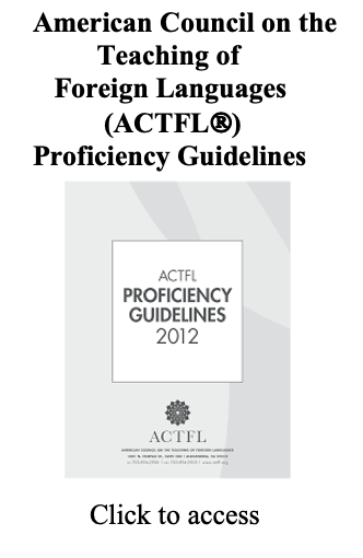 American Council on the Teaching of Foreign Languages