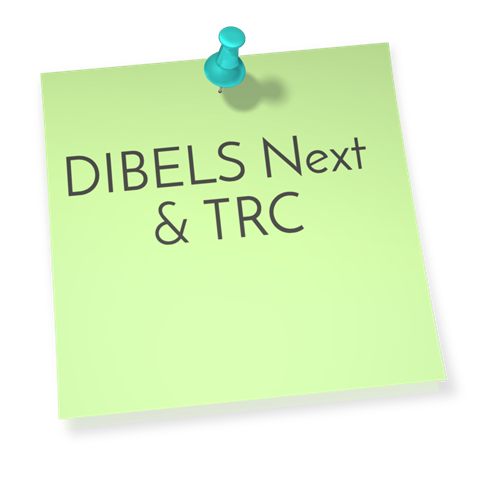 DIBELS Next & TRC 