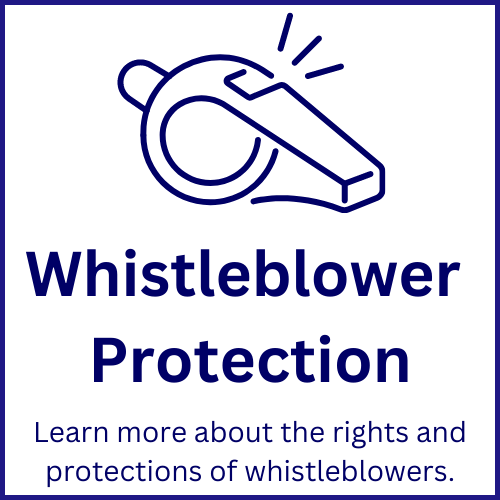  Whistleblower Protection