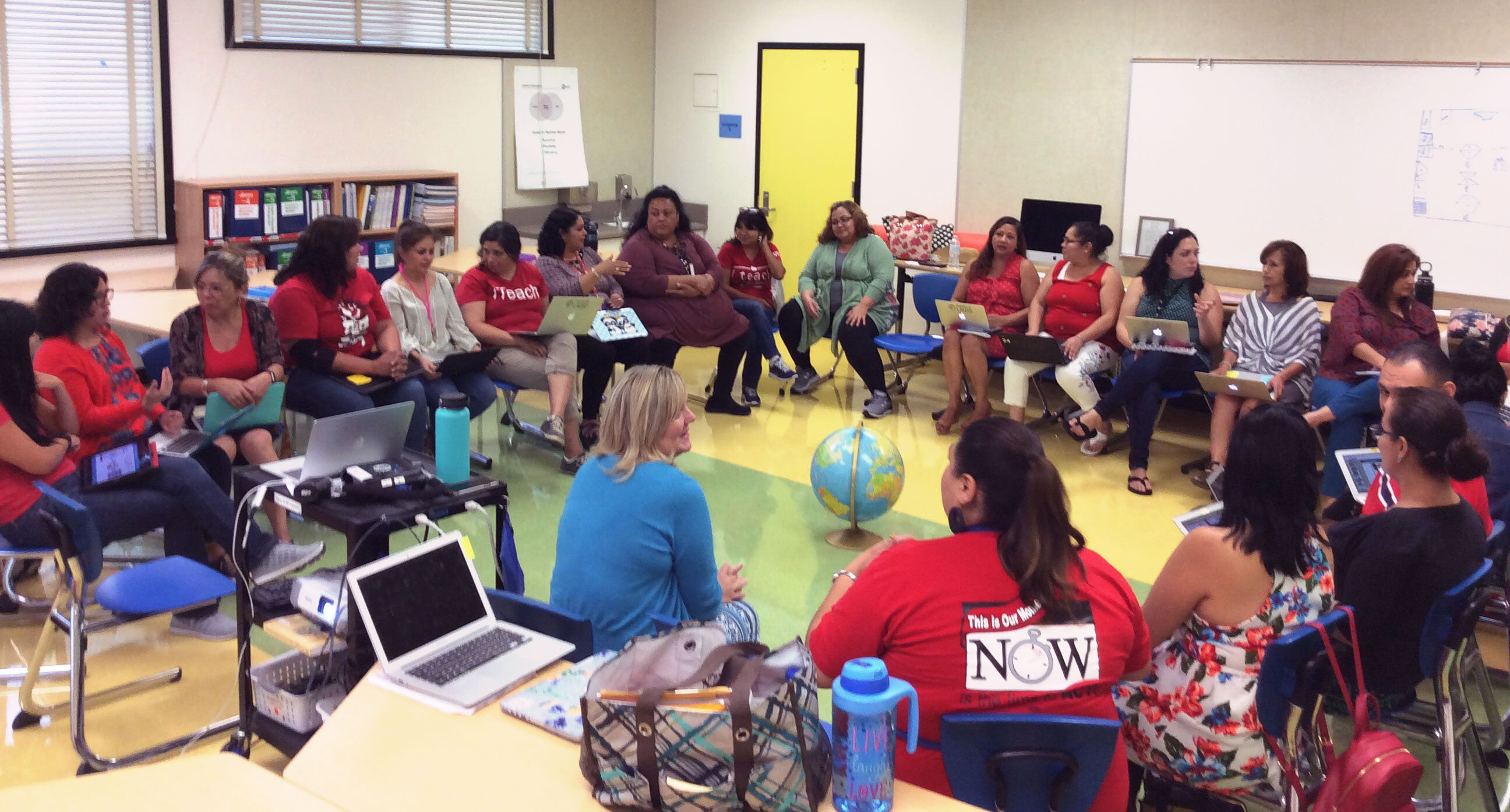 Dicussing Digital Citizenship Topics 