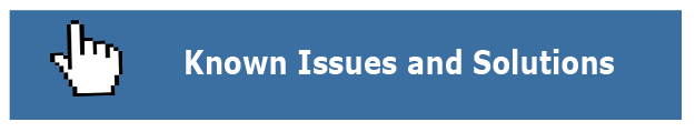 known-issues 