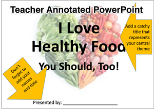 Teacher Annotated PowerPoint 