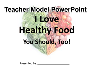 Teacher Model PowerPoint 