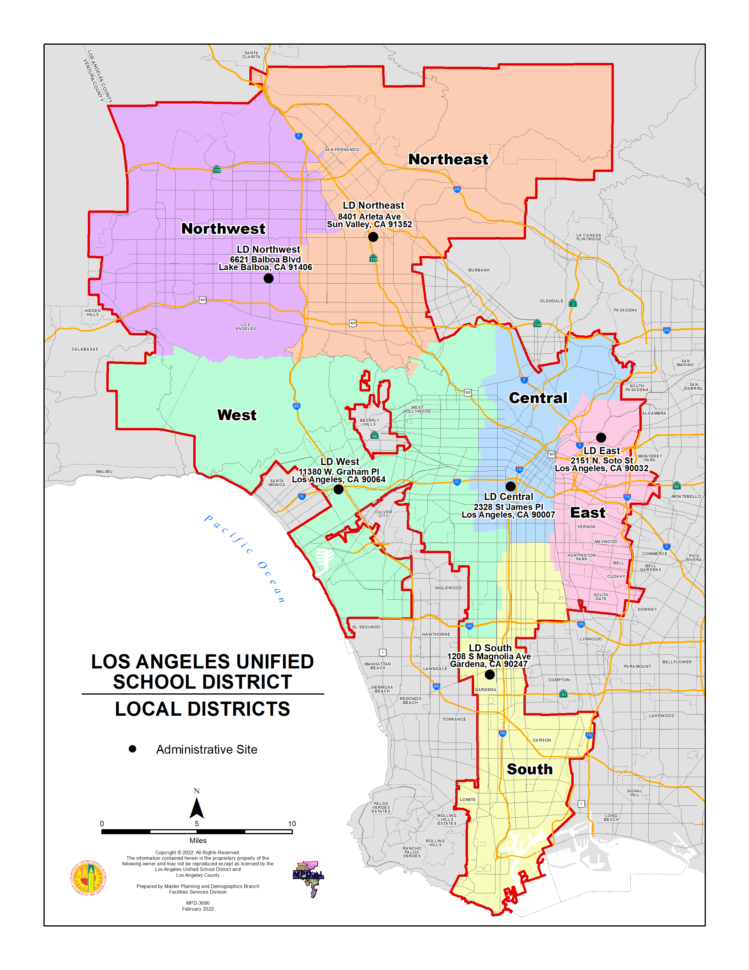 local district map 
