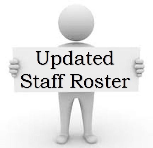 Staff Roster 