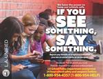 If You See Something, Say Something (Elementary) 