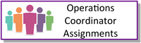 Operations Coordinator Assignments 