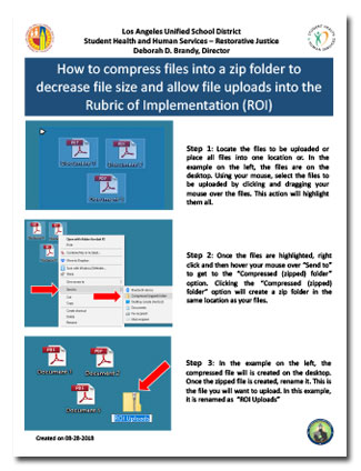 Directions to Upload Evidence to the DFP Online System