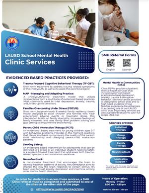 Clinic Services Description