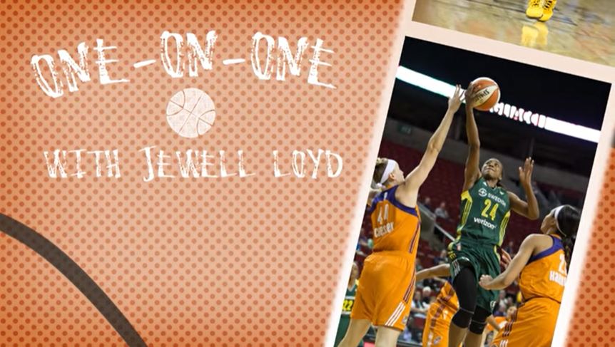 1 on 1 Fitness Break with WNBA Star