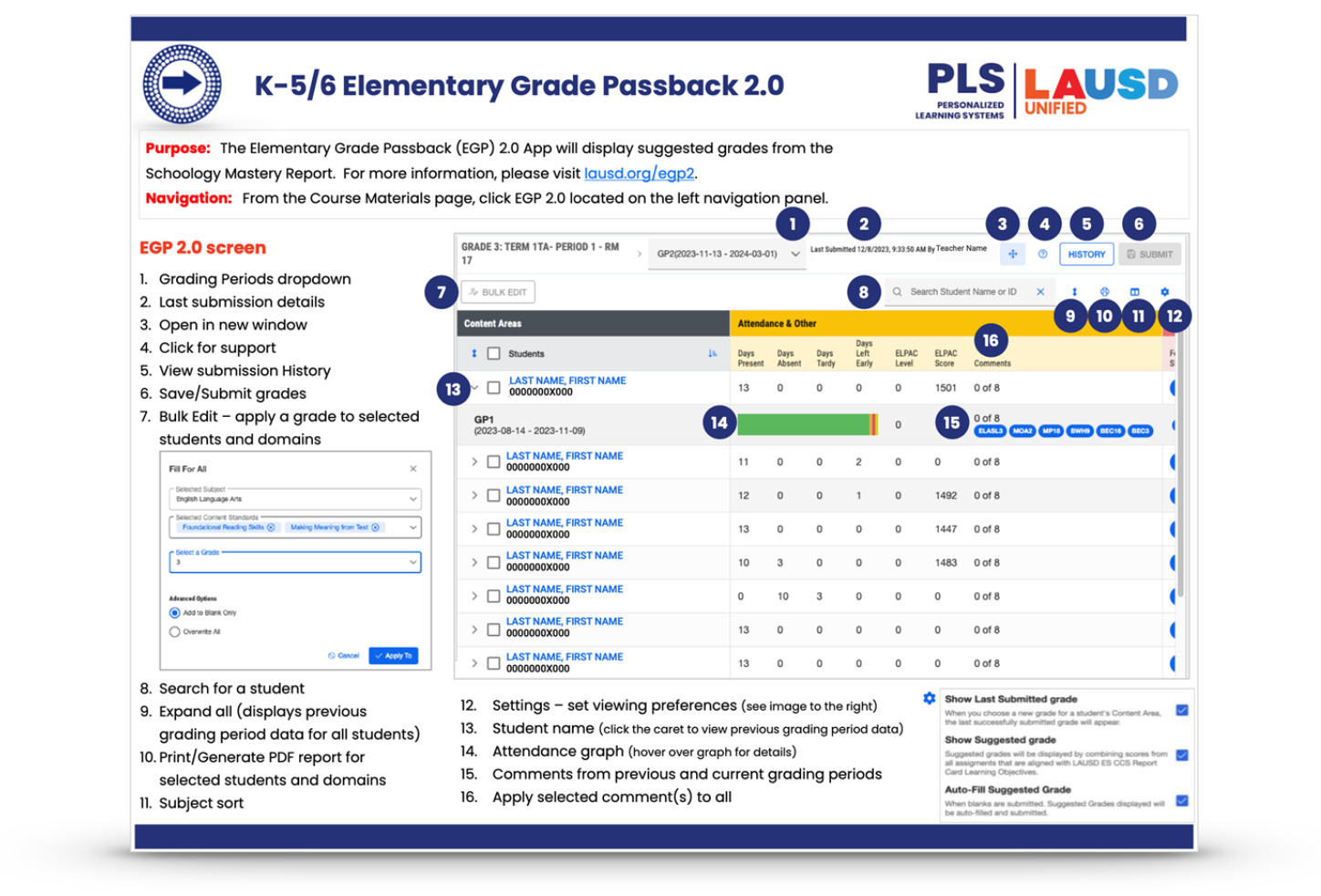 EGP 2.0 Handout K-5-6 Elementary
