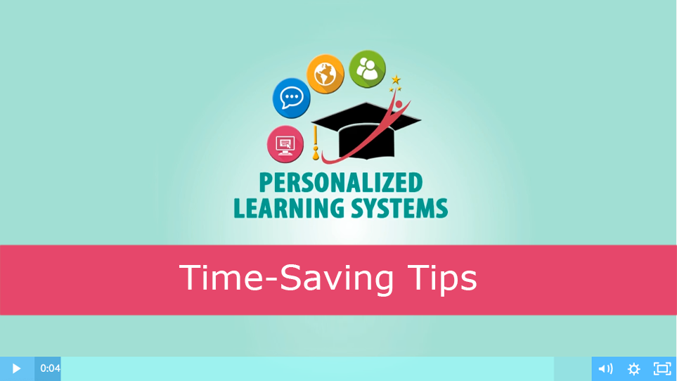 Time-saving tips 