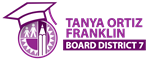 Board District 7 logo in purple