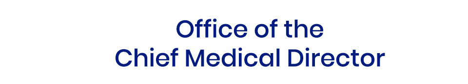 Office ion the Chief Medical Director top banner 