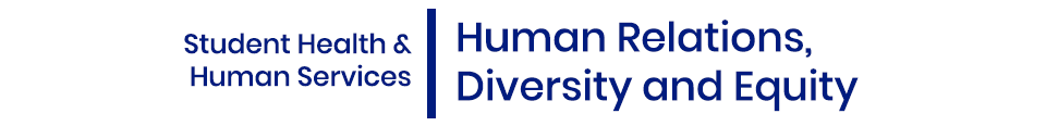 SHHS | Human Relations, Diversity and Equity - top banner