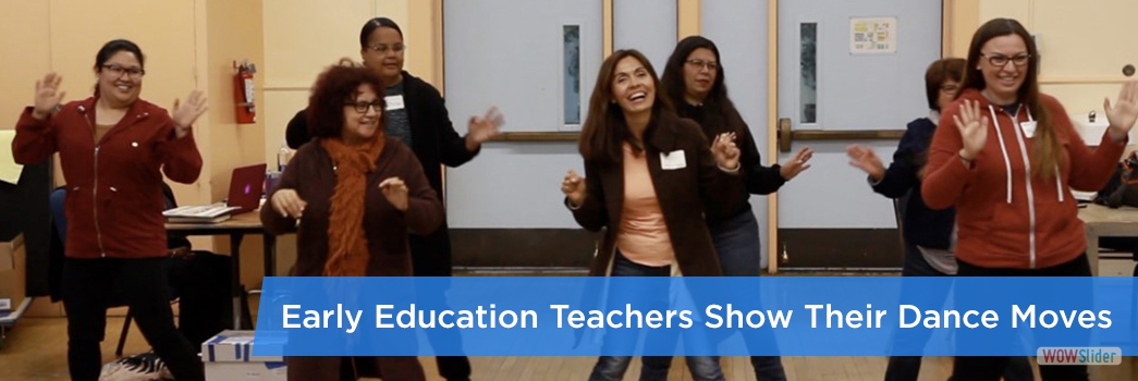 Early Education Teachers Show Their Dance Moves