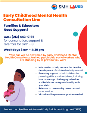 Early Ed Consultation Line English