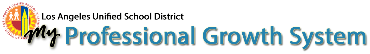 LAUSD | My Professional Growth System